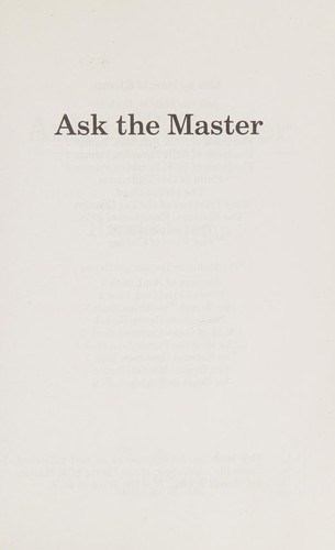 Harold Klemp: Ask the master (Paperback, 1993, Eckankar)
