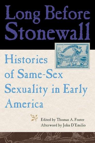 Thomas A. Foster: Long Before Stonewall (Paperback, NYU Press)