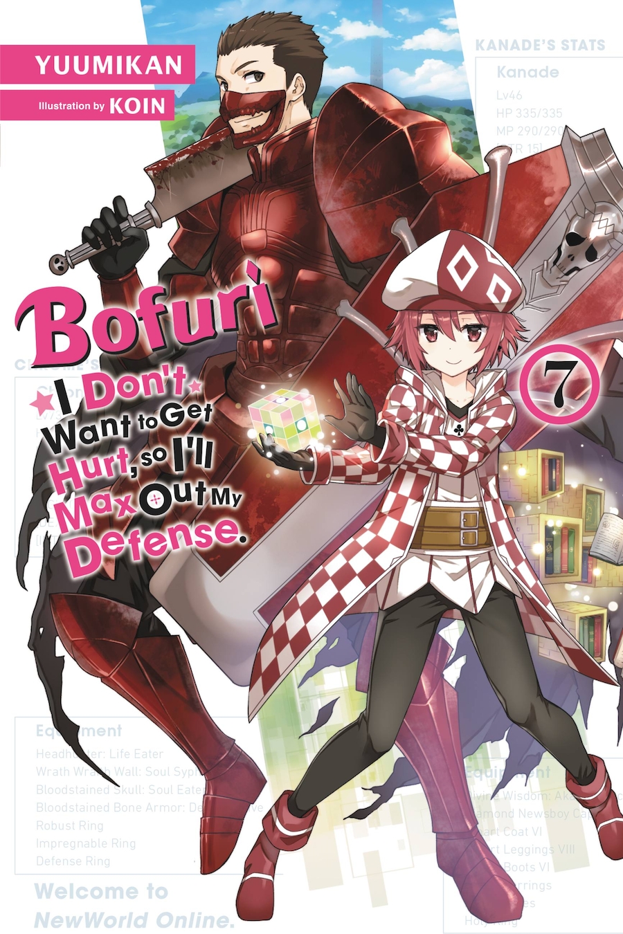 Yuumikan, KOIN, Andrew Cunningham: Bofuri: I Don't Want to Get Hurt, so I'll Max Out My Defense Vol. 7 (EBook, 2022, Yen Press)