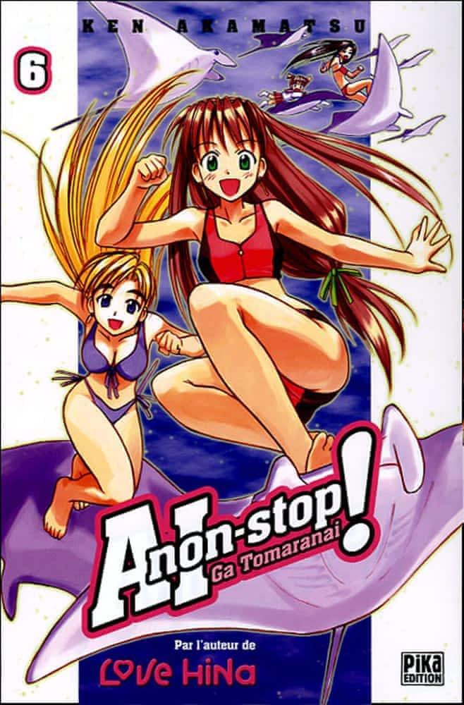Ken Akamatsu: Ai non-stop ! 6 (French language, 2005, Pika Édition)