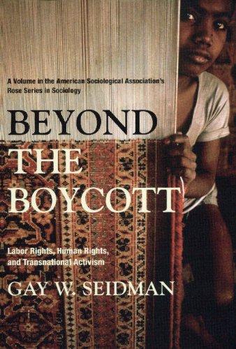 Gay W. Seidman: Beyond the Boycott (Hardcover, Russell Sage Foundation Publications, Russell Sage Foundation)