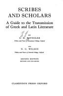 L. D. Reynolds, Leighton D. Reynolds, N. G. Wilson: Scribes and Scholars (1986, Oxford University Press, USA)
