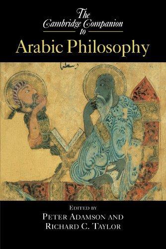Peter Adamson, Richard C. Taylor: The Cambridge Companion to Arabic Philosophy (2005, Cambridge University Press)