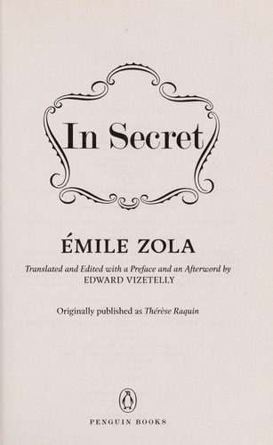 Émile Zola: In Secret (2014)