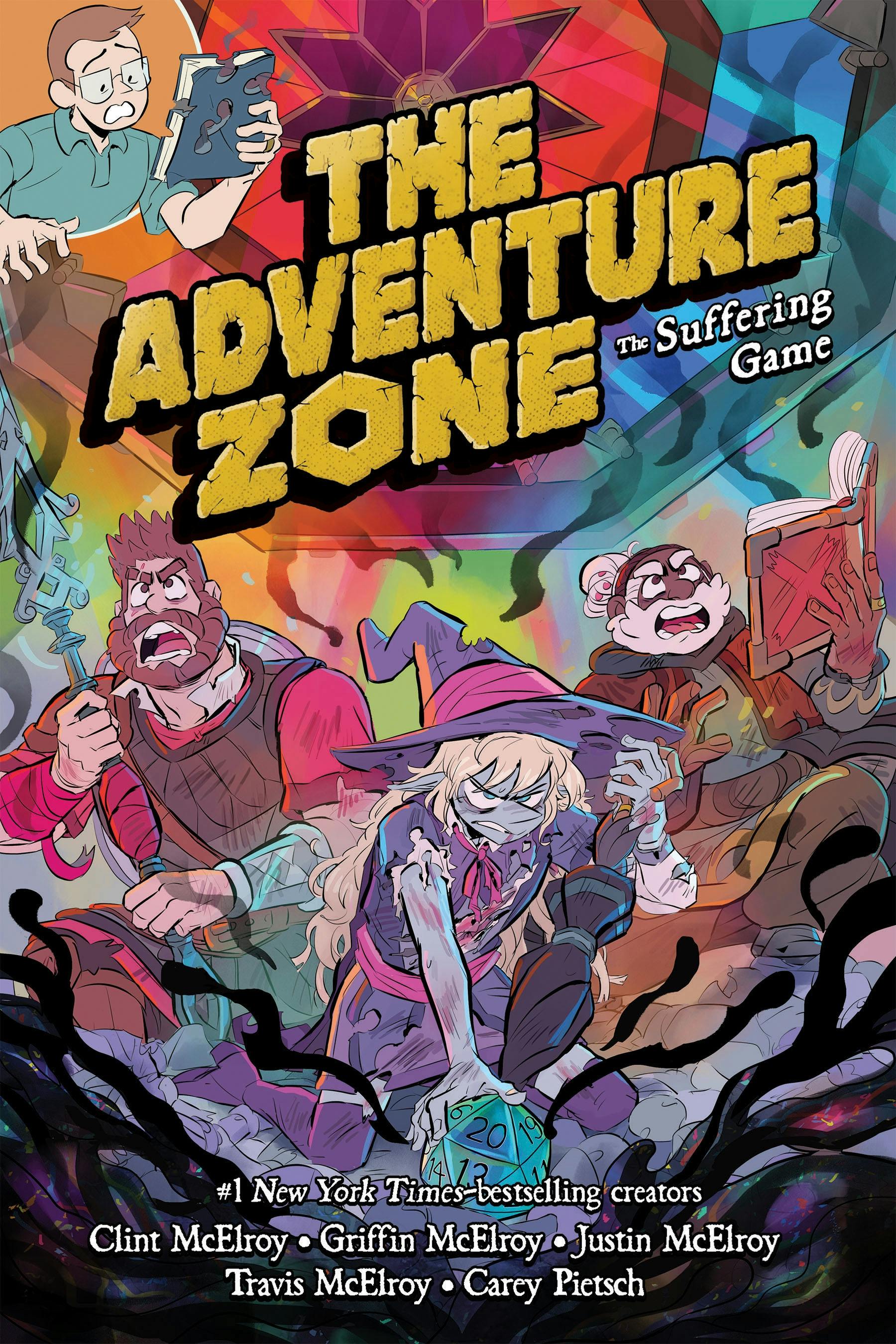 Clint McElroy, Justin McElroy, Travis McElroy, Carey Pietsch, Griffin McElroy: The Adventure Zone: The Suffering Game (2024, Roaring Brook Press)