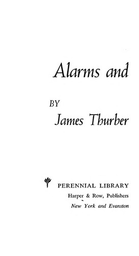 James Thurber: Alarms and Diversions (Paperback, 1981, HarperCollins (paper))