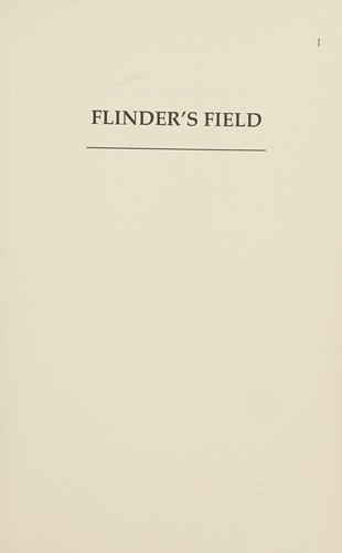 D. M. Mitchell: Flinder's field (2013, Agamemnon Independent Publishing)