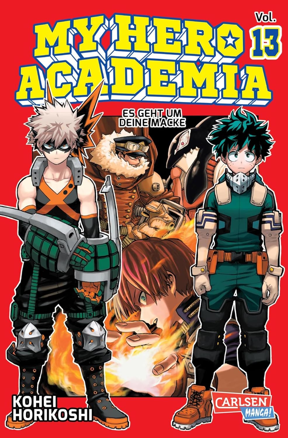 Kōhei Horikoshi: My Hero Academia 13 (GraphicNovel, German language, 2018, Carlsen Manga)