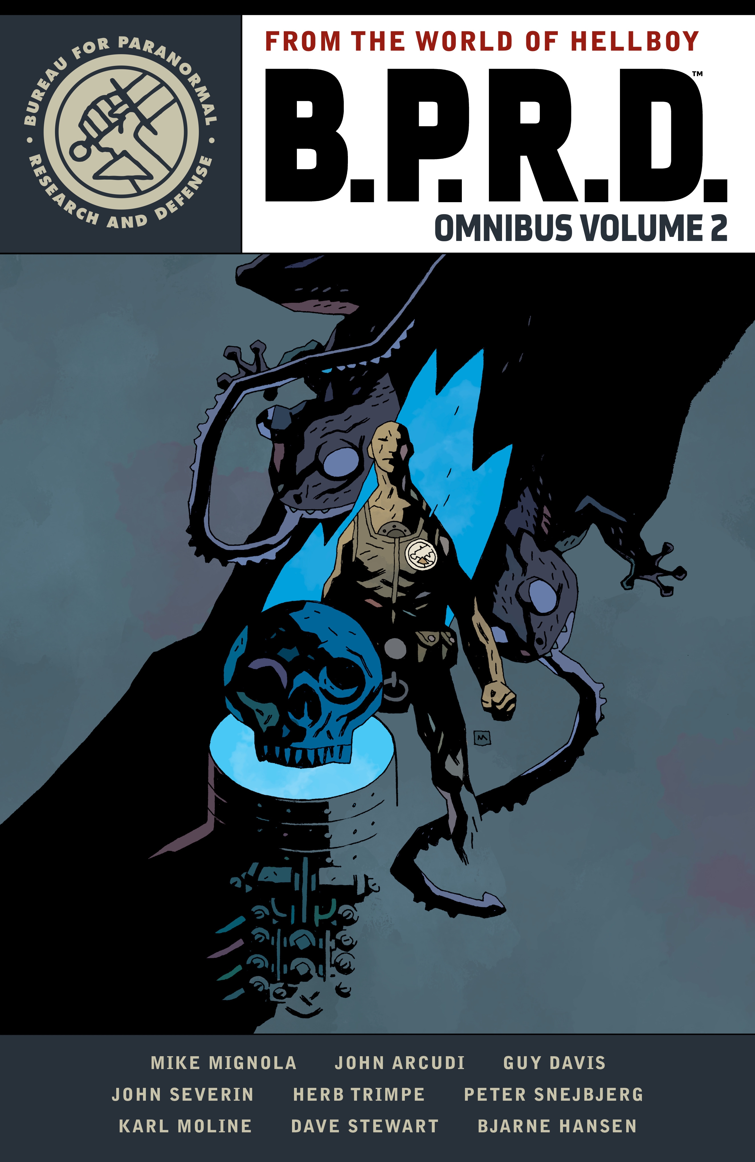 Mike Mignola, John Arcudi, John Severin, Guy Davis, Dave Stewart, Herb Trimpe, Peter Snejbjerg, Karl Moline, Bjarne Hansen: B.P.R.D. Omnibus Volume 2 (GraphicNovel, 2022, Dark Horse Comics)