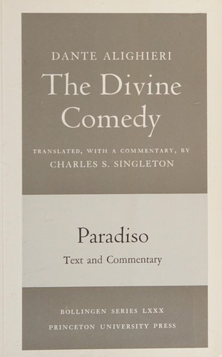 Dante Alighieri: Paradiso (1982, Princeton University Press)