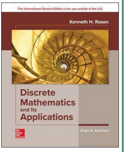 Kenneth H. Rosen: Discrete Mathematics and Its Applications (2018, McGraw-Hill Education)