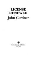 John Gardner: License renewed (1981, R. Marek Publishers)