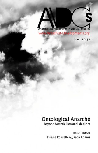 Duane Rousselle: Ontological Anarché (Paperback, 2014, Punctum Books)