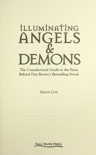 Simon Cox, Simon Cox: Illuminating Angels and Demons (Hardcover, 2004, Barnes & Noble)