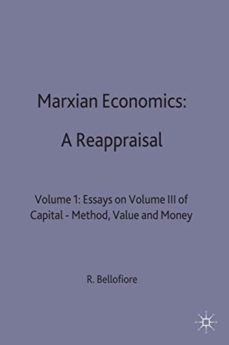 Riccardo Bellofiore: Marxian Economics : A Reappraisal : Volume 1 (Hardcover, Palgrave Macmillan)