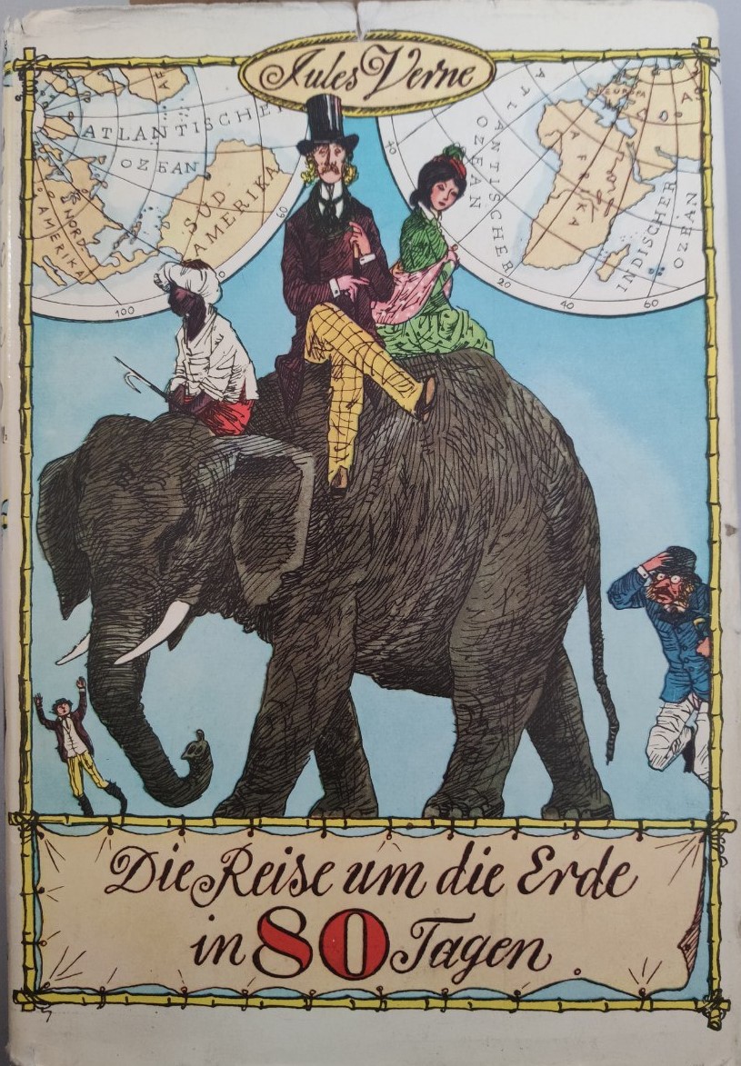 Jules Verne: Die Reise um die Erde in 80 Tagen (Hardcover)