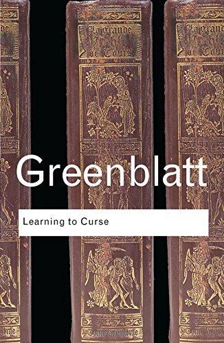 Stephen Greenblatt: Learning to Curse (2007)