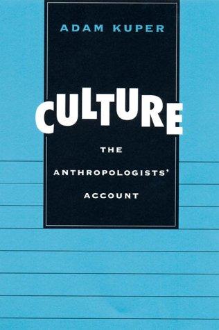 Adam Kuper: Culture (Paperback, Harvard University Press)
