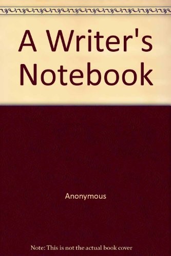 William Somerset Maugham: A writer's notebook. (1970, Greenwood Press)