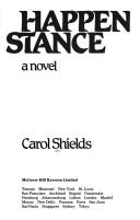 Carol Shields: Happenstance (1980, McGraw-Hill Ryerson)