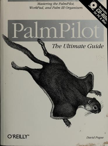David Pogue: PalmPilot (1998, O'Reilly & Associates)