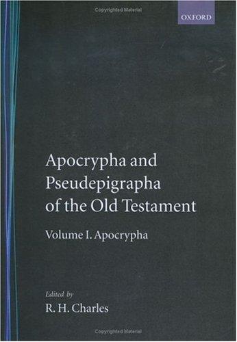 R. H. Charles: The apocrypha and pseudepigrapha of the Old Testament in English (1976, Clarendon Press)