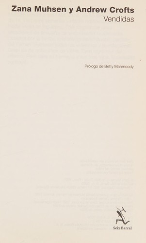 Andrew Crofts, Zana Muhsen: Vendidas/ Sold (Divulgacion Testimonio) (Paperback, Spanish language, Booket)