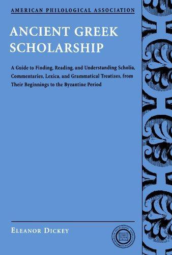 Eleanor Dickey: Ancient Greek scholarship (2007)