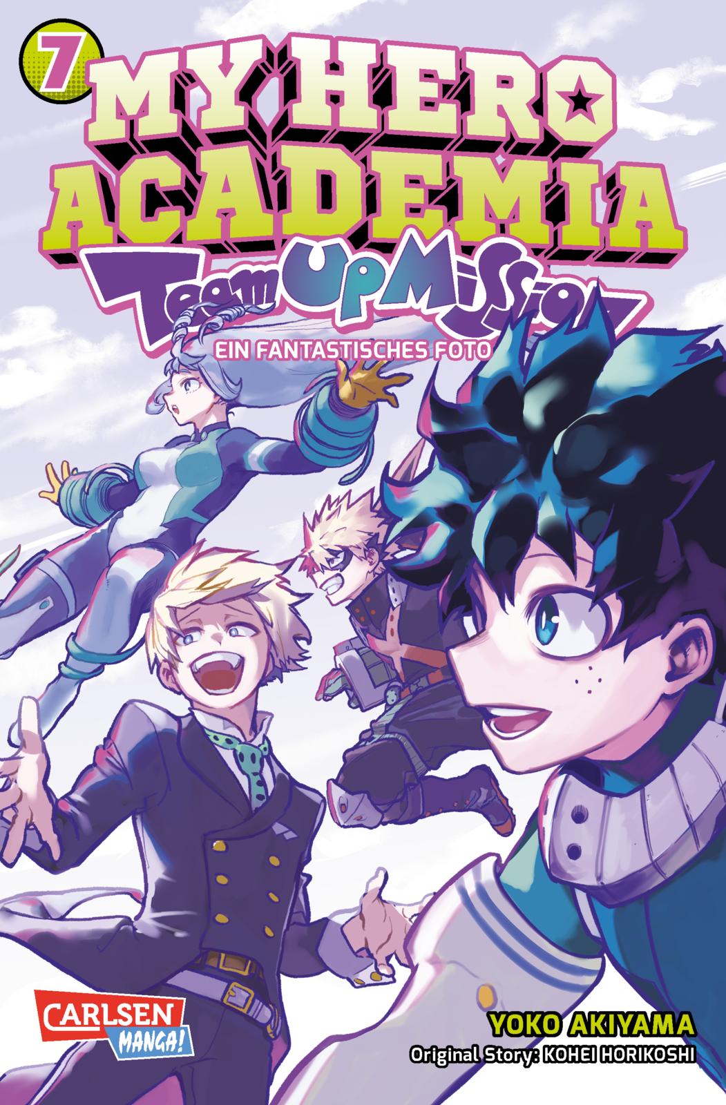 Kōhei Horikoshi, Yoko Akiyama: My Hero Academia - Team Up Mission   7 (GraphicNovel, German language, 2025, Carlsen Manga)