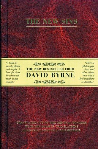 David Byrne: The New Sins (Paperback, 2006, McSweeney's)