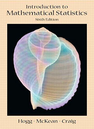 Robert V. Hogg: Introduction to Mathematical Statistics (2004)