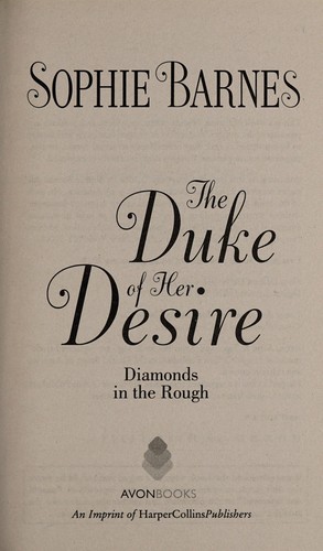 Sophie Barnes: The Duke of Her Desire (2018, Avon)