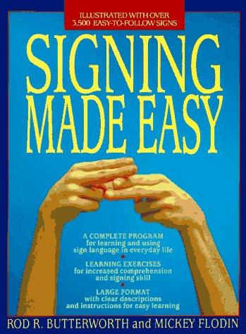 Rod R. Butterworth: Signing made easy (1989, Perigee Books)
