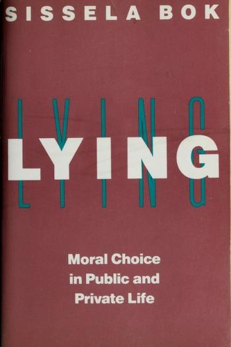 Sissela Bok: Lying (Paperback, 1989, Vintage Books)