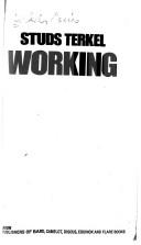 Studs Terkel, S. Terkel: Working (1975, Avon)