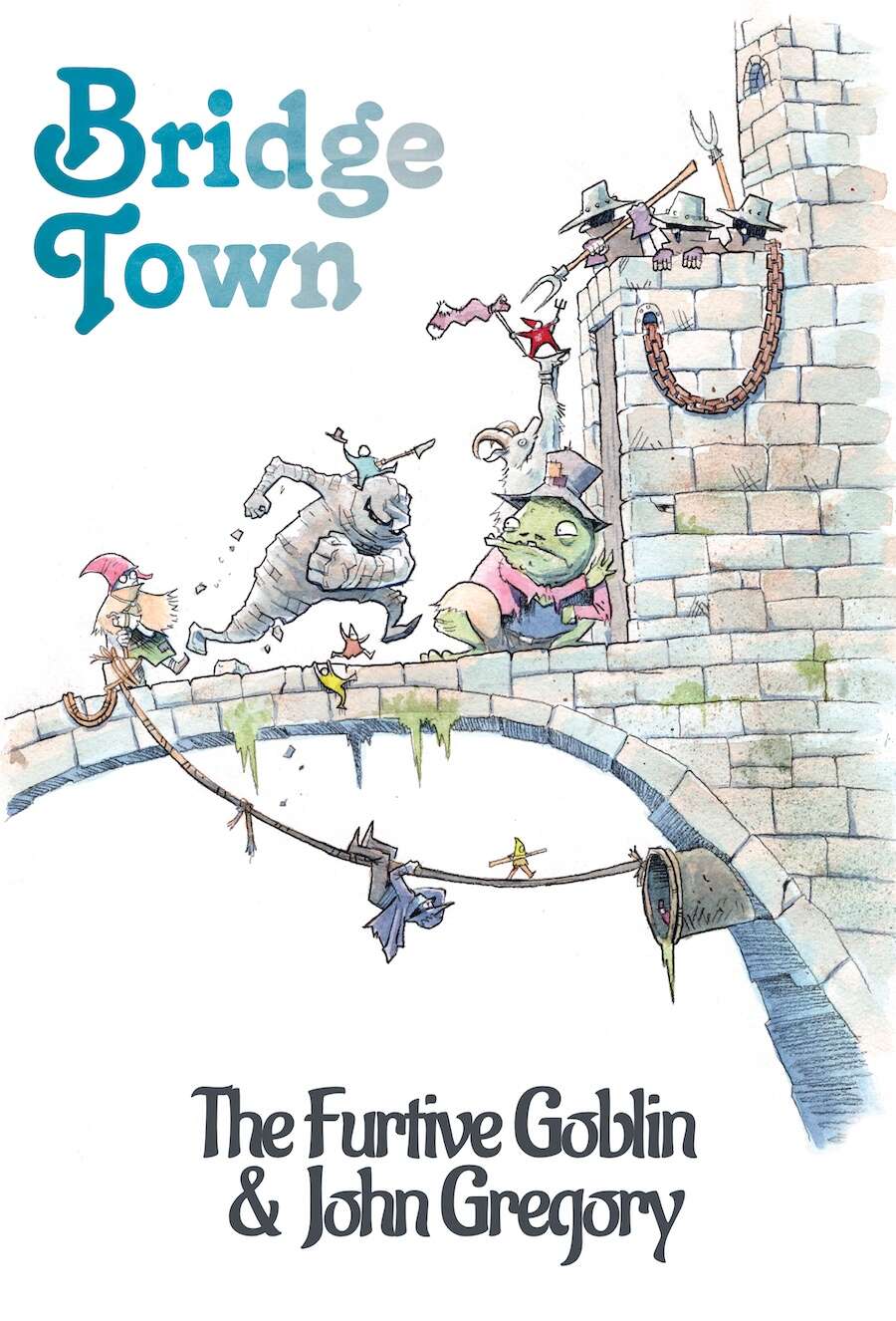John Gregory, Adrian Ramos: Bridge Town (Hardcover, 2023, Technical Grimoire)