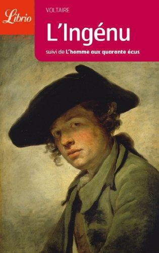 Voltaire: L'ingénu suivi de L'homme aux quarante écus (French language, 1997, J'ai Lu)