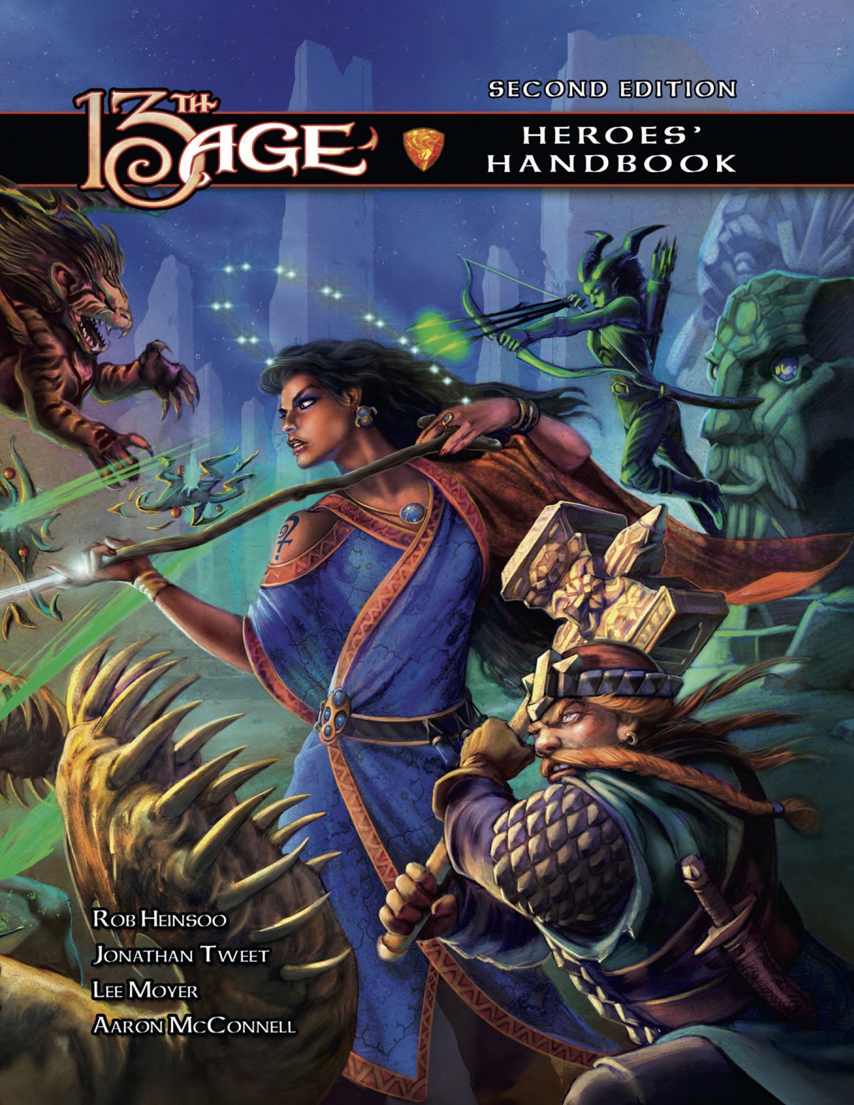 Jonathan Tweet, Rob Heinsoo: 13th Age Second Edition : Heroes' Handbook (Hardcover, 2025, Pelgrane Press)