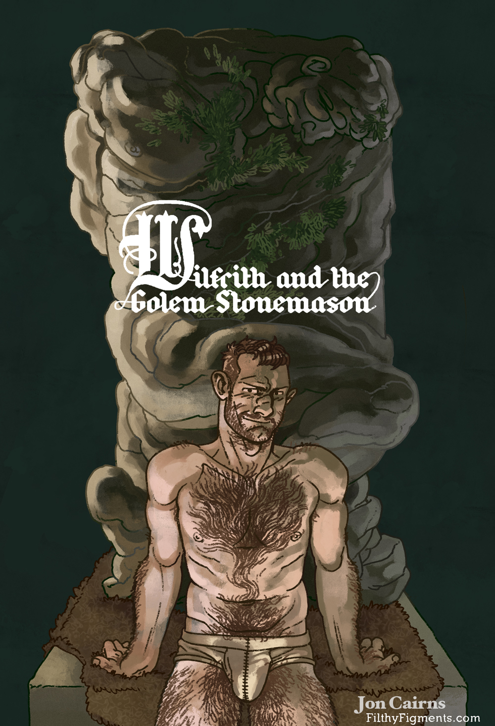 Jon Cairns: Wilfrith and the Golem Stonemason (EBook, 2024, Strawberry Comics)