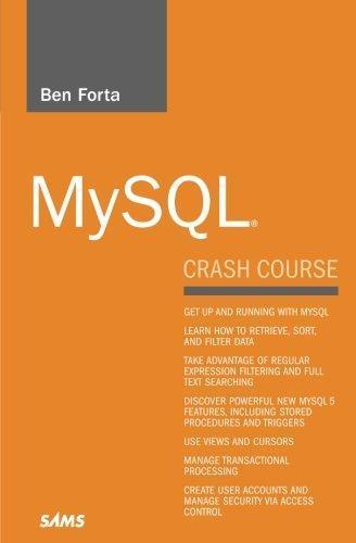 Ben Forta: MySQL crash course (2005)