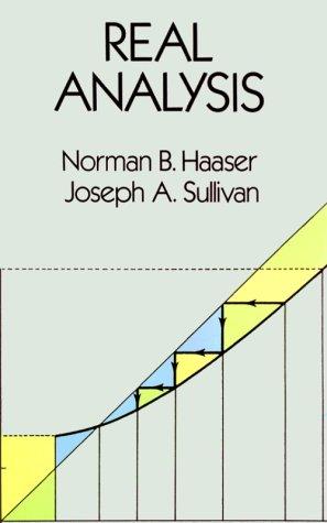 Norman B. Haaser: Real analysis (1991, Dover Publications)