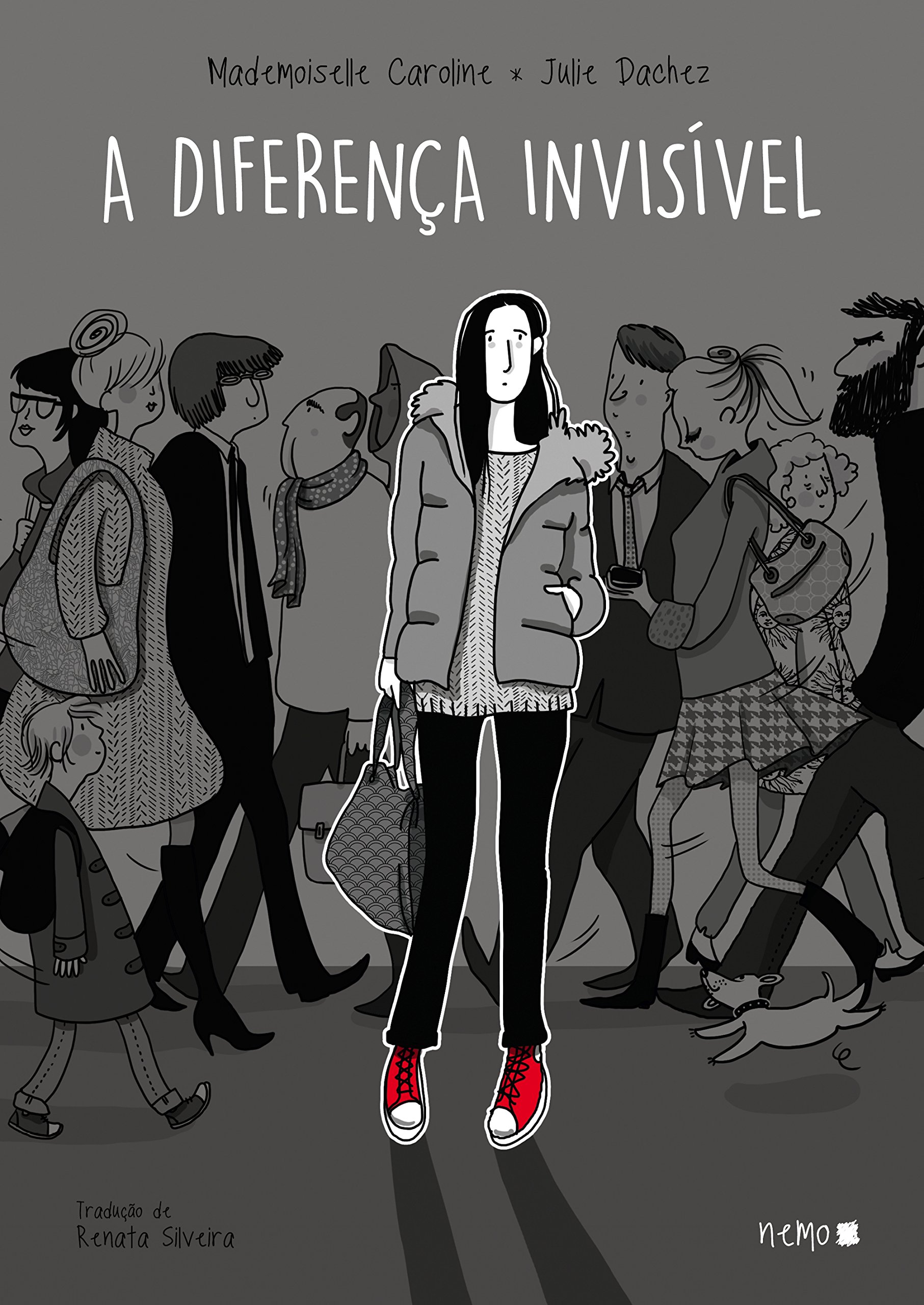 Mademoiselle Caroline, Julie Dachez: A diferença invisível (GraphicNovel, português language, Nemo)