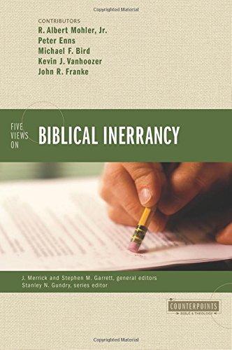 Peter Enns, Michael F. Bird, Kevin J. Vanhoozer, John R. Franke, R. Albert Mohler: Five Views on Biblical Inerrancy (Counterpoints (Paperback, 2013, Zondervan)