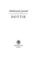 Abdulrazak Gurnah: Dottie (Cape, Jonathan, Jonathan Cape)