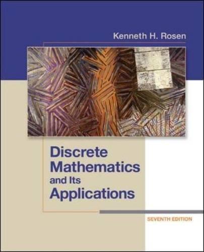 Kenneth H. Rosen: Discrete Mathematics and Its Applications (2011)