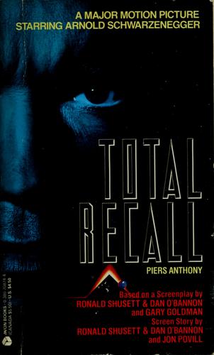 Piers Anthony: Total Recall (1990, Avon Books)
