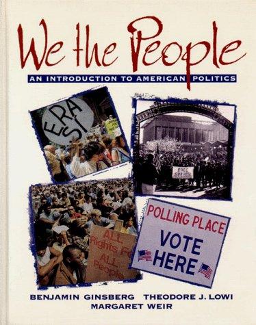 Benjamin Ginsberg: We the people (1997, W.W. Norton)