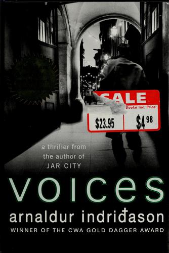 Arnaldur Indriðason: Voices (Hardcover, 2007, Thomas Dunne Books)