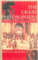 Bryan Magee: The Great Philosophers (Hardcover, Sagebrush Education Resources)