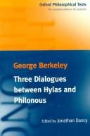 George Berkeley: Three dialogues between Hylas and Philonous (1998, Oxford University Press)